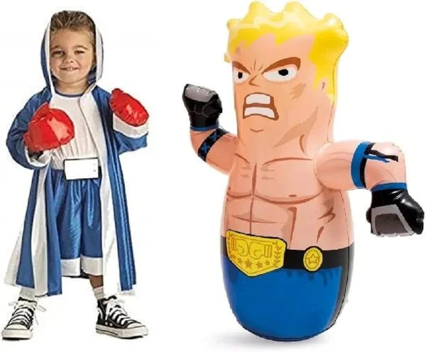 Intex Animal Punching Bag Toy For Kids | 3d Bop Bag Boxers Punching Bag