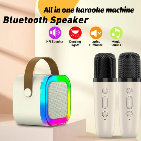 K12 Mic Portable Microphone Audio Home Karaoke Integrated Microphone | Wireless Bluetooth Speaker