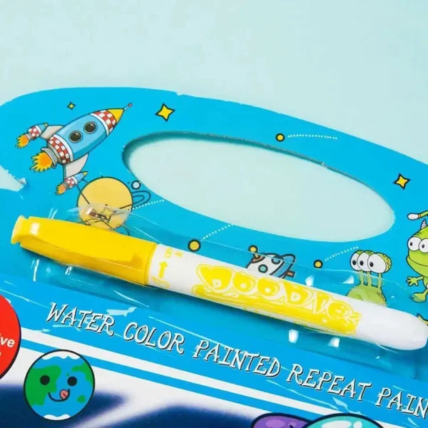 Magic Water Book 12 Exploration Scene | Creative Children Magical Drawing Books With Pen