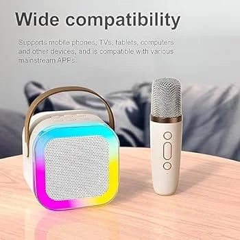 K12 Mic Portable Microphone Audio Home Karaoke Integrated Microphone | Wireless Bluetooth Speaker